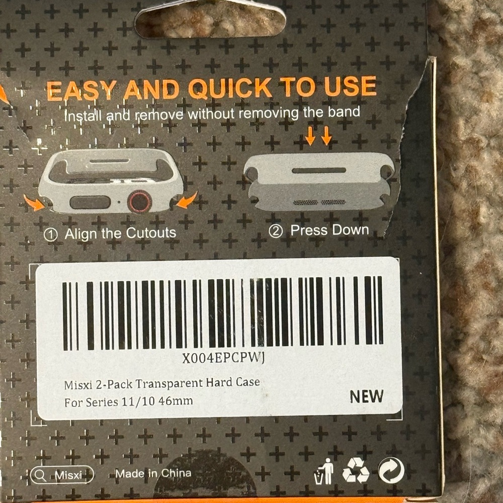 misxi Apple Watch Case 2-Pack - Picture 4 of 4